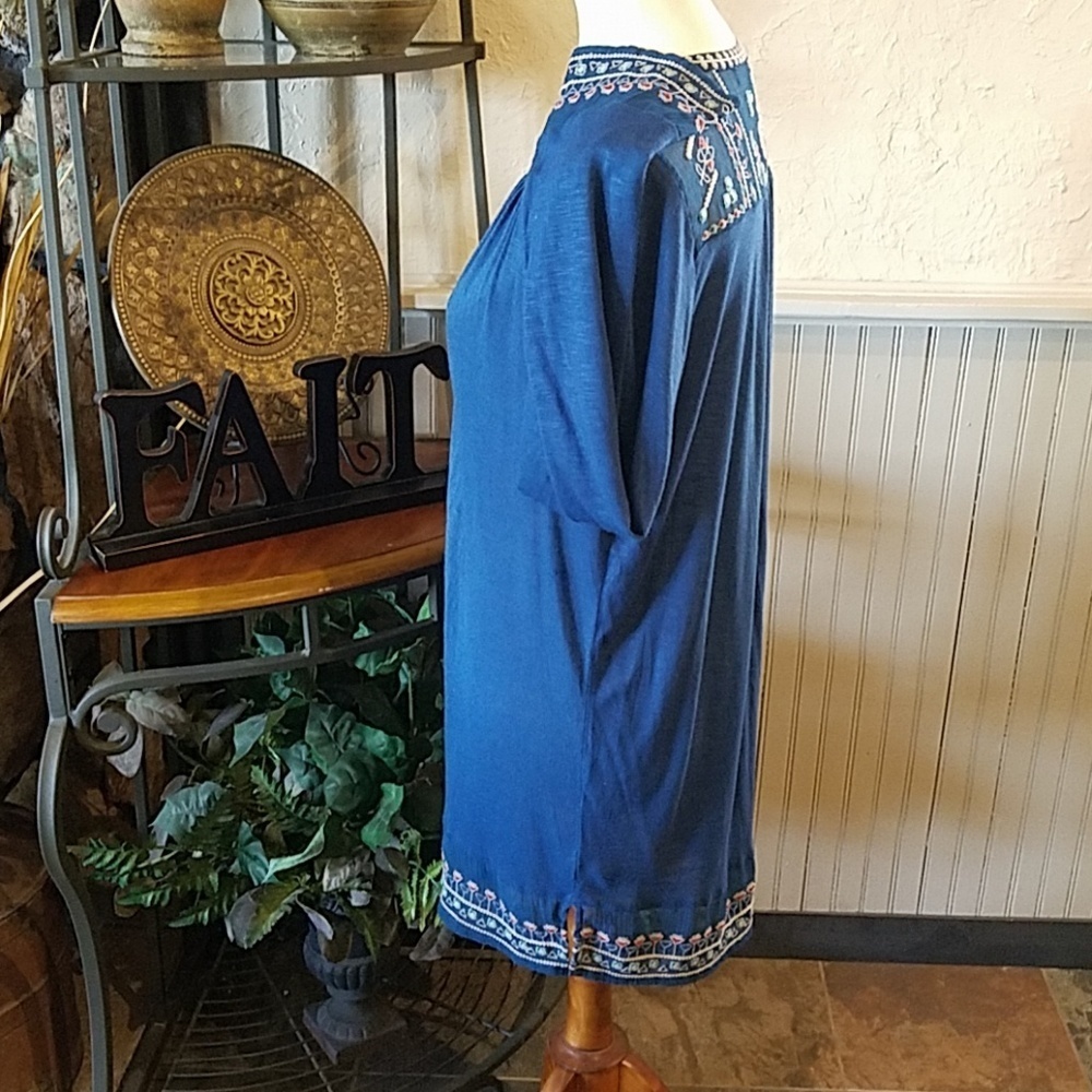 💞indigo* Tunic - Picture 3 of 6